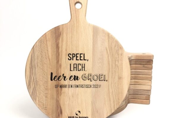 Tapasplank Beuken Rond Tapasplank Beuken Rond