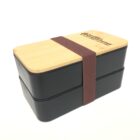 Relatiegeschenk Lunchbox Stapelbaar Zwart