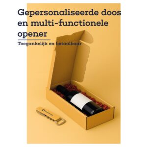 Relatiegeschenk wijnpakketje klein